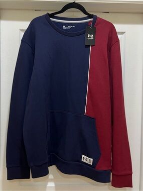 NWT Under Armour UA Playback Fleece Crewneck Sweatshirt - size xxl